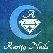 Logo Rarity nails