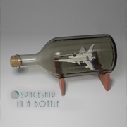 Spaceship in a bottle