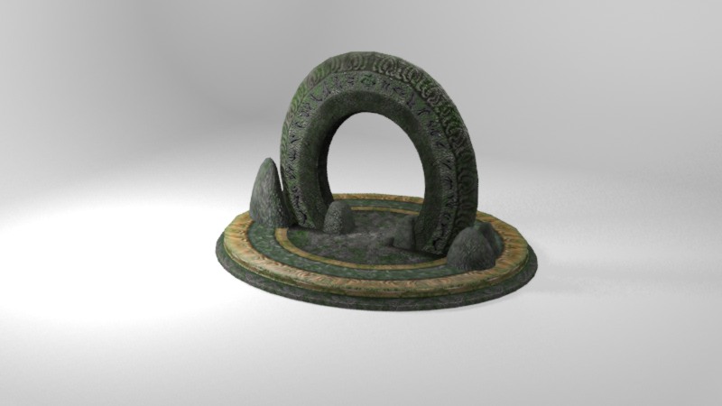 3D Ancient Portal