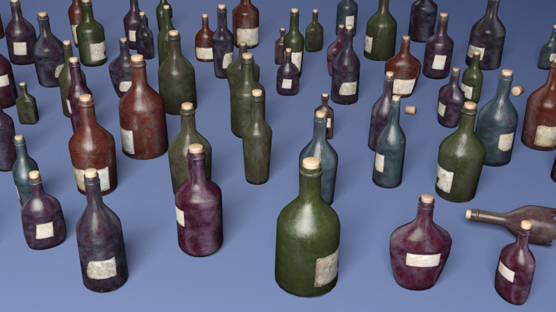 3D Bottles