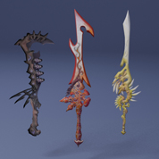 Elemental swords
