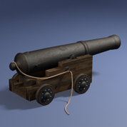 Pirate cannon