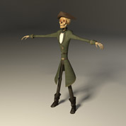 Skeleton pirate Jack