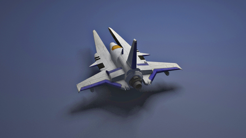 3D Spaceship2