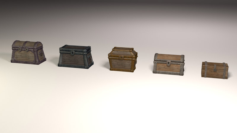 3D Treasure chests2