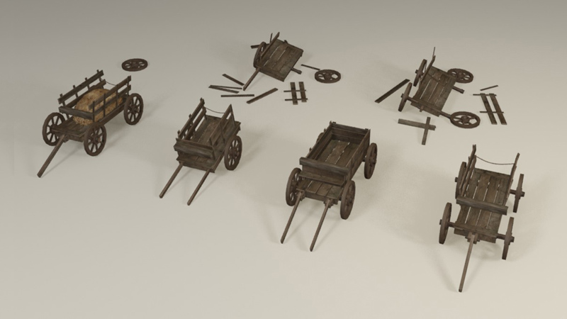 3D Wagons